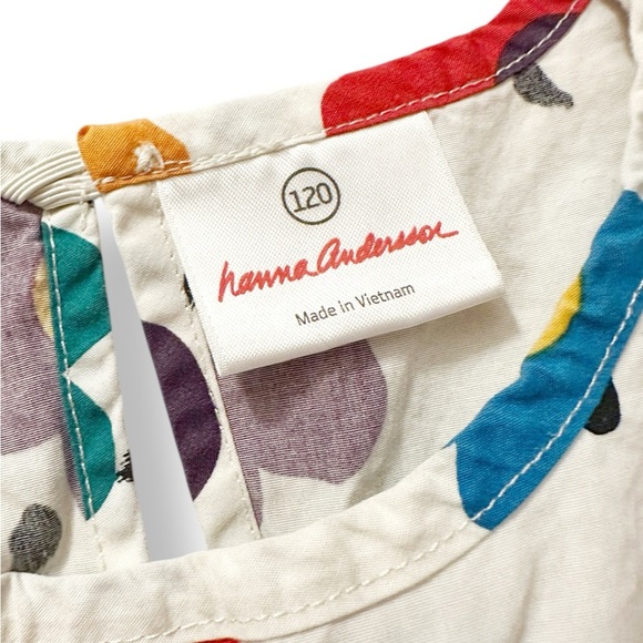 Hanna Andersson | Floral Poplin Swim Cover Up (6-7 yrs) - Picture 4 of 5